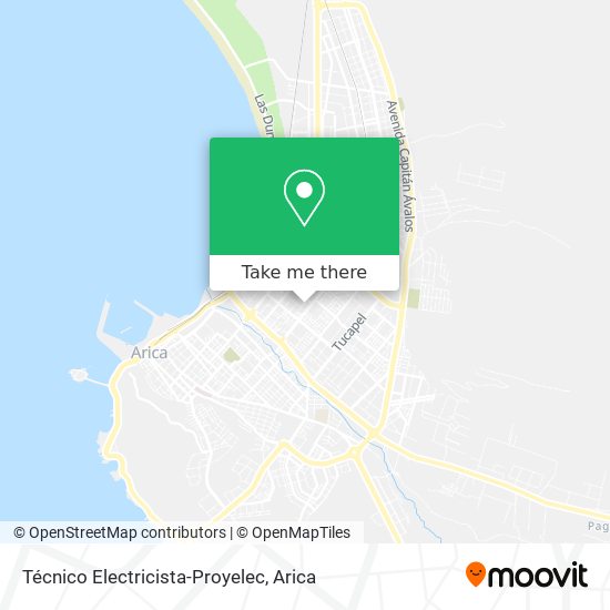 Técnico Electricista-Proyelec map