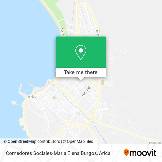 Comedores Sociales-Maria Elena Burgos map