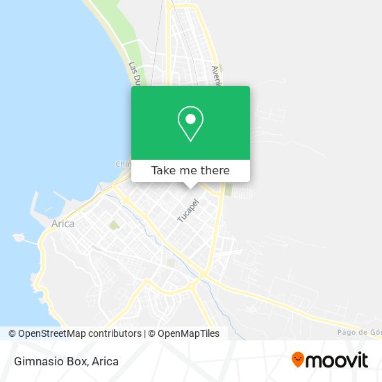 Mapa de Gimnasio Box