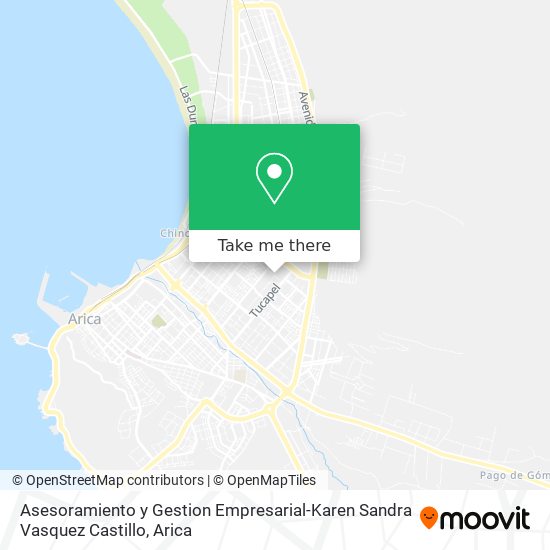 Asesoramiento y Gestion Empresarial-Karen Sandra Vasquez Castillo map