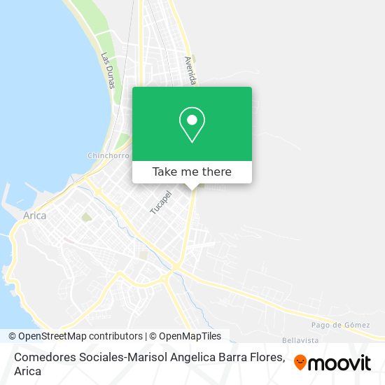 Comedores Sociales-Marisol Angelica Barra Flores map