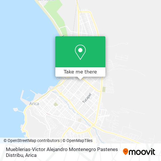 Mapa de Mueblerias-Victor Alejandro Montenegro Pastenes Distribu