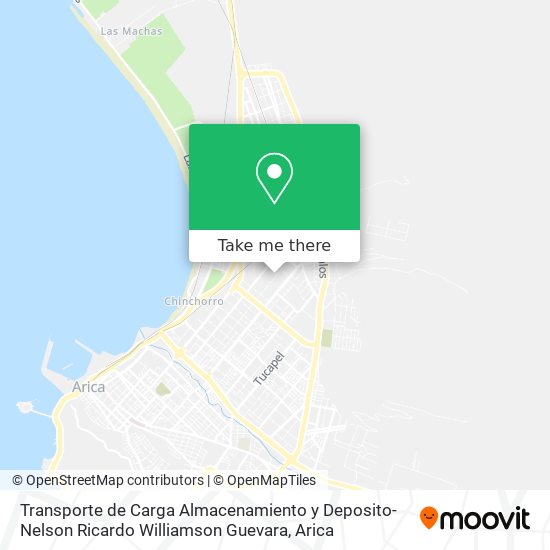 Transporte de Carga Almacenamiento y Deposito-Nelson Ricardo Williamson Guevara map