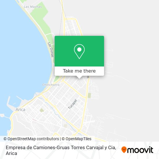 Empresa de Camiones-Gruas Torres Carvajal y Cia map