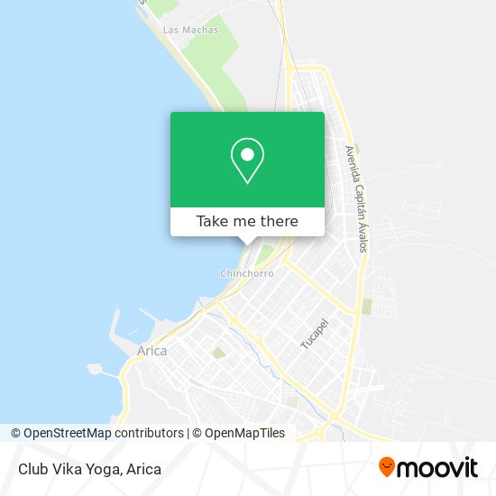 Club Vika Yoga map