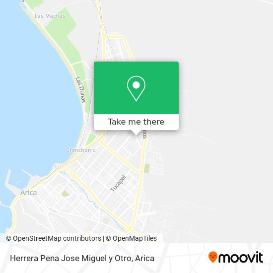 Mapa de Herrera Pena Jose Miguel y Otro