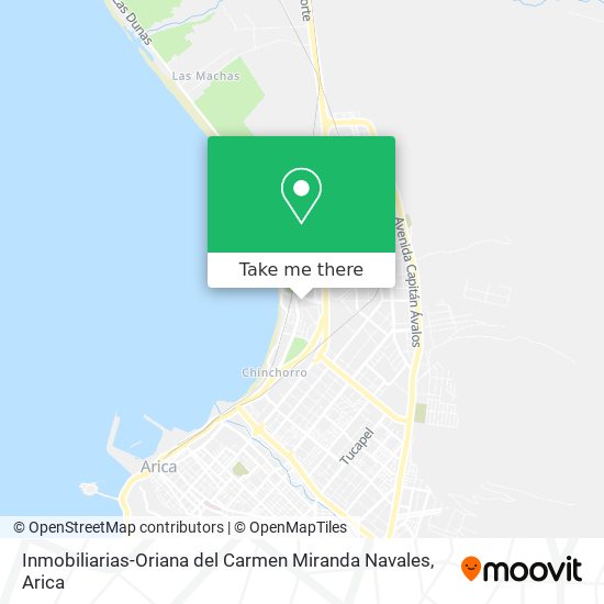 Inmobiliarias-Oriana del Carmen Miranda Navales map