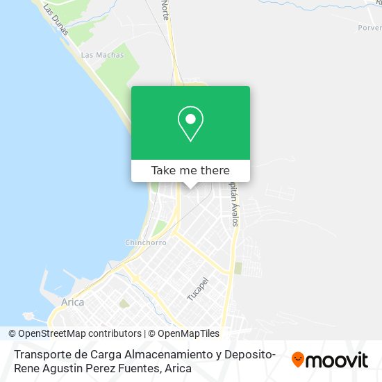 Mapa de Transporte de Carga Almacenamiento y Deposito-Rene Agustin Perez Fuentes