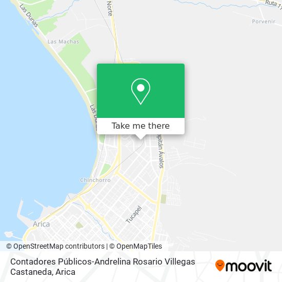 Contadores Públicos-Andrelina Rosario Villegas Castaneda map