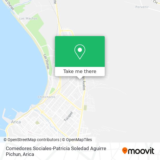Comedores Sociales-Patricia Soledad Aguirre Pichun map