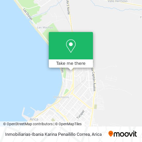 Inmobiliarias-Ibania Karina Penailillo Correa map