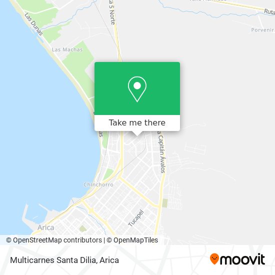 Mapa de Multicarnes Santa Dilia