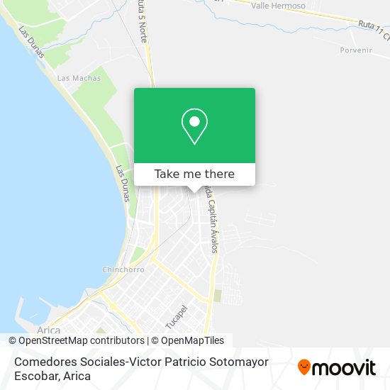 Comedores Sociales-Victor Patricio Sotomayor Escobar map