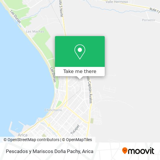 Pescados y Mariscos Doña Pachy map