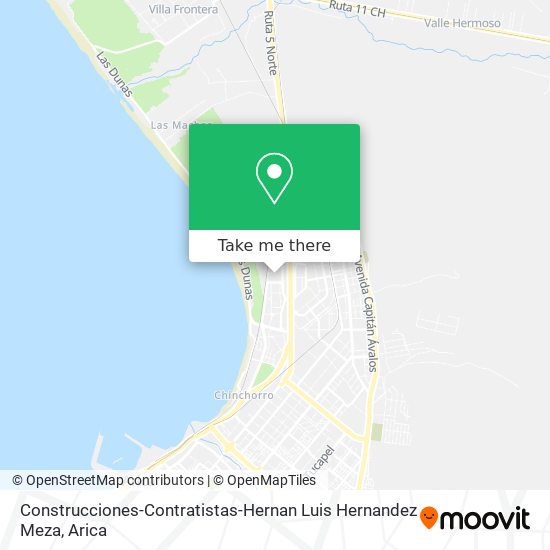 Mapa de Construcciones-Contratistas-Hernan Luis Hernandez Meza