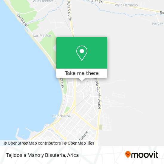 Mapa de Tejidos a Mano y Bisuteria