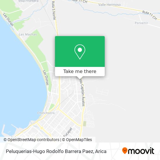 Mapa de Peluquerias-Hugo Rodolfo Barrera Paez