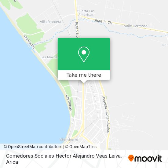 Comedores Sociales-Hector Alejandro Veas Leiva map