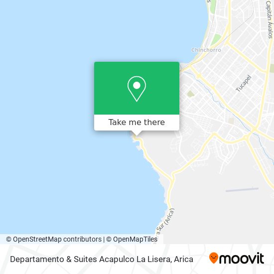 Departamento & Suites Acapulco La Lisera map