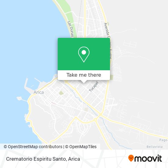 Crematorio Espiritu Santo map