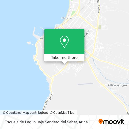 Escuela de Legunjuaje Sendero del Saber map