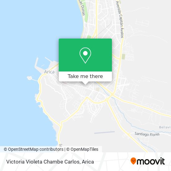 Victoria Violeta Chambe Carlos map
