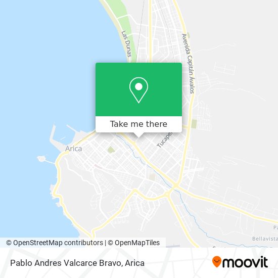 Pablo Andres Valcarce Bravo map