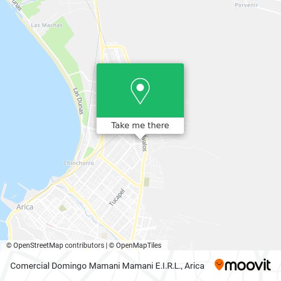 Comercial Domingo Mamani Mamani E.I.R.L. map