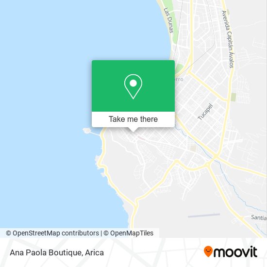 Ana Paola Boutique map