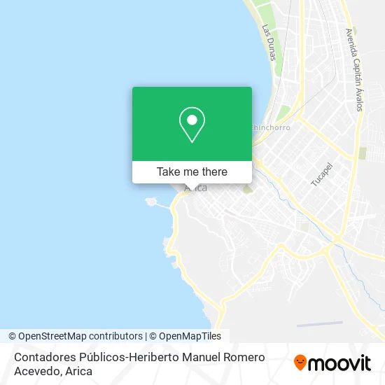 Contadores Públicos-Heriberto Manuel Romero Acevedo map
