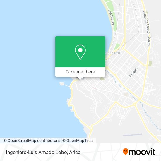 Ingeniero-Luis Amado Lobo map