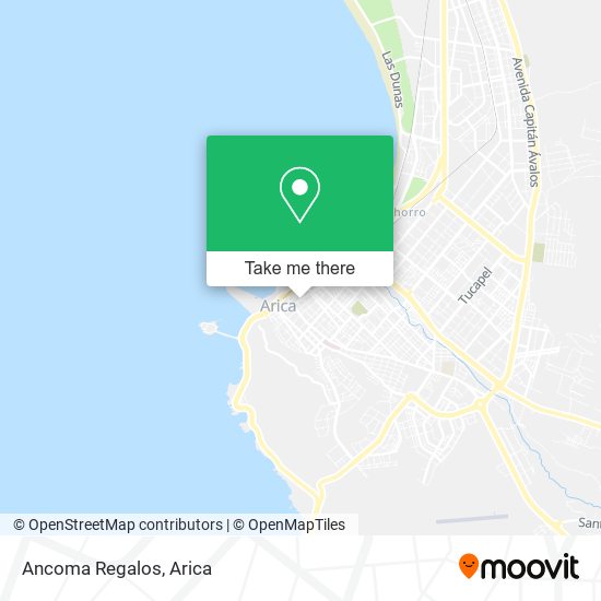 Mapa de Ancoma Regalos