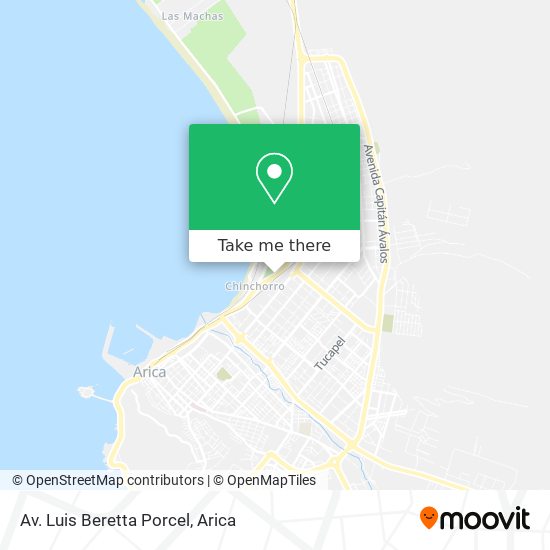 Mapa de Av. Luis Beretta Porcel