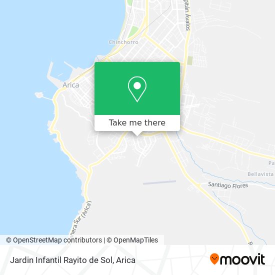 Jardin Infantil Rayito de Sol map