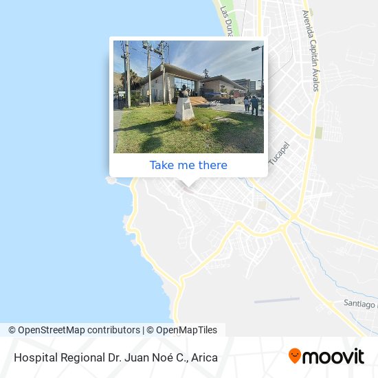 Hospital Regional Dr. Juan Noé C. map