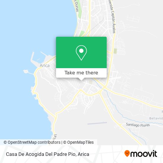 Casa De Acogida Del Padre Pio map
