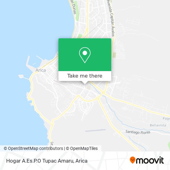 Hogar A.Es.P.O Tupac Amaru map
