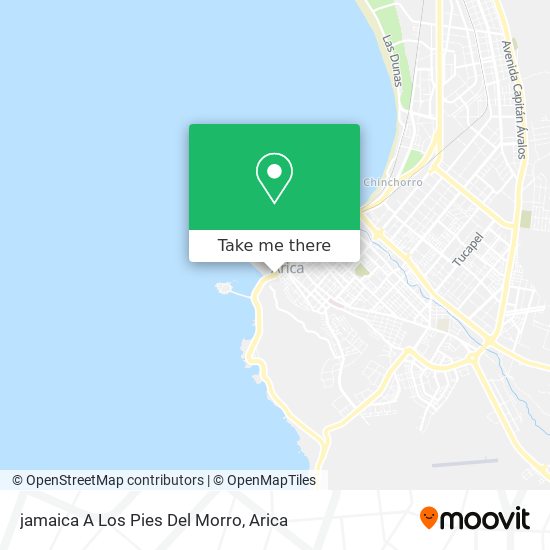 Mapa de jamaica A Los Pies Del Morro