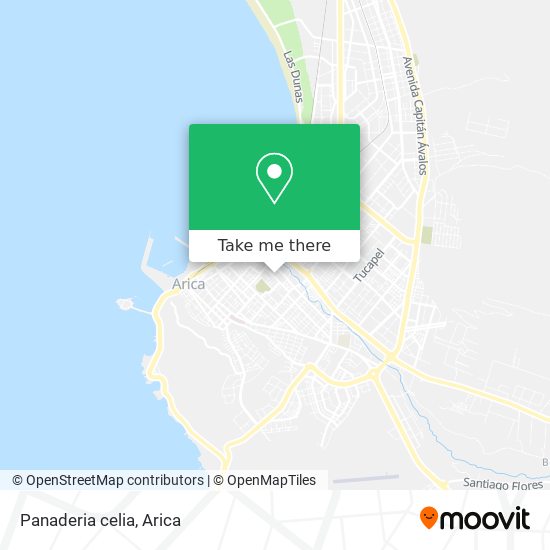 Panaderia celia map