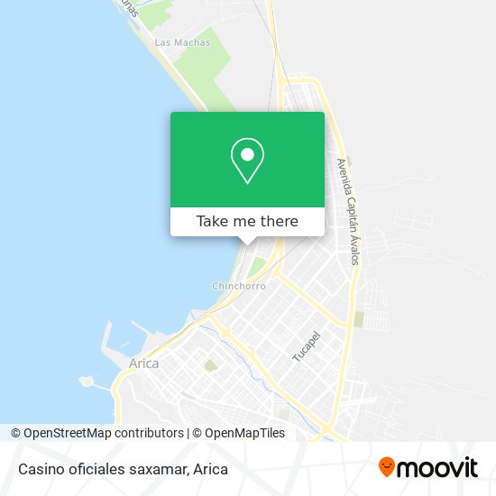 Casino oficiales saxamar map