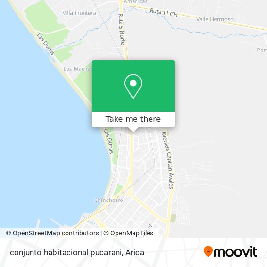 conjunto habitacional pucarani map