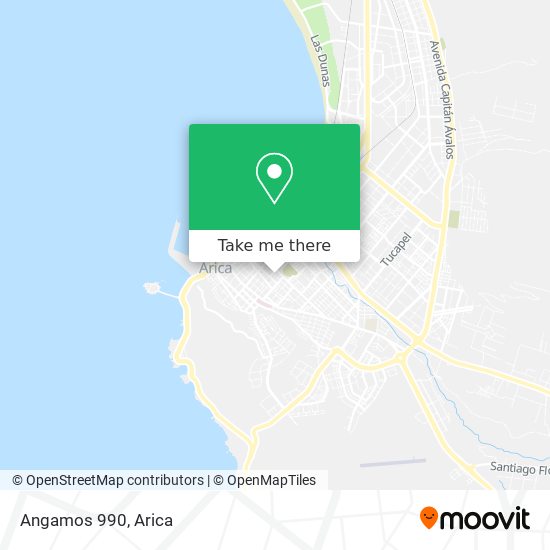 Angamos 990 map