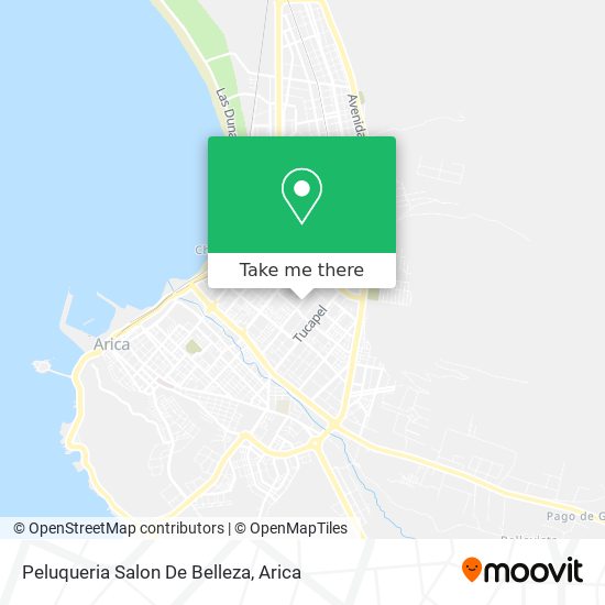 Mapa de Peluqueria Salon De Belleza