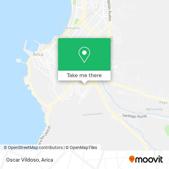 Oscar Vildoso map