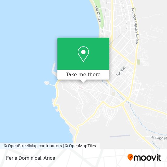 Mapa de Feria Dominical