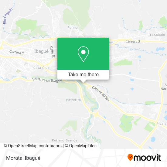 Mapa de Morata