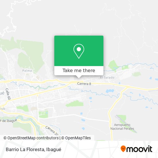 Barrio La Floresta map