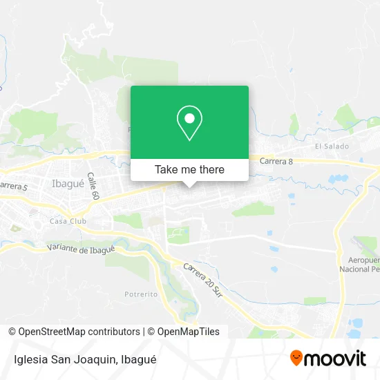Mapa de Iglesia San Joaquin