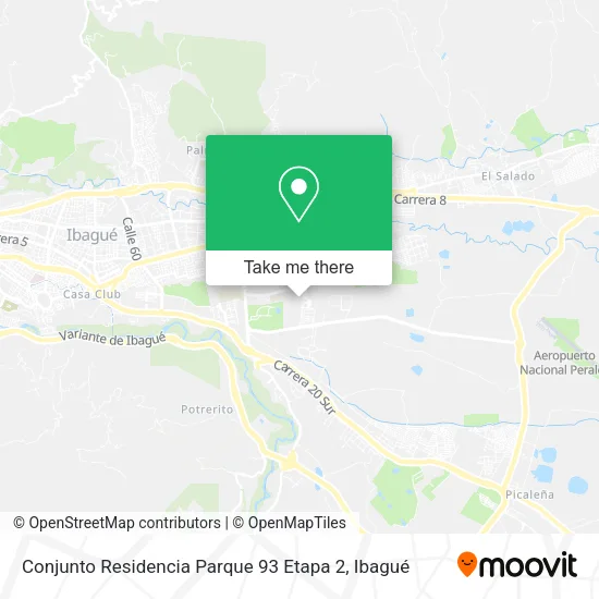 Mapa de Conjunto Residencia Parque 93 Etapa 2