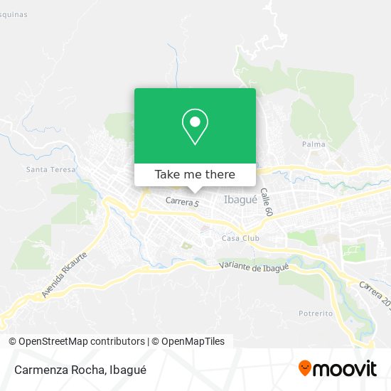 Carmenza Rocha map